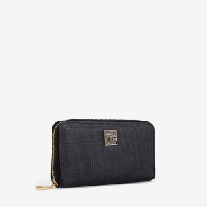 Портфейл Ynot Labirint 361, 19x3x11cm, Black - Img 2