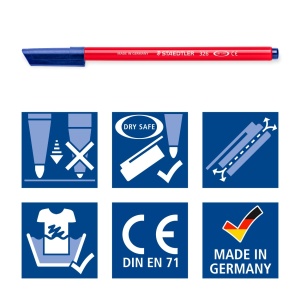 Флумастери Staedtler Noris 326, 10 цвята - Img 4