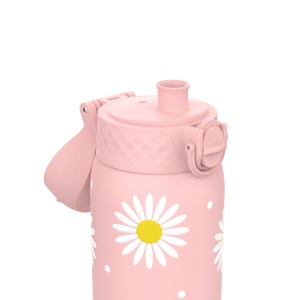 Бутилка за вода Ion8 Print, мет, 400ml, Daisies - Img 2