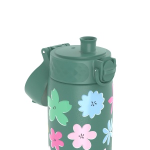 Бутилка за вода Ion8 Print, мет, 600ml, Floral - Img 2