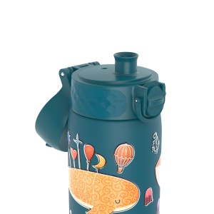 Бутилка за вода Ion8 Print, мет, 600ml, Whales - Img 4