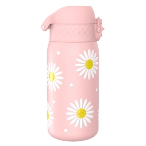 Бутилка за вода Ion8 Print, мет, 400ml, Daisies