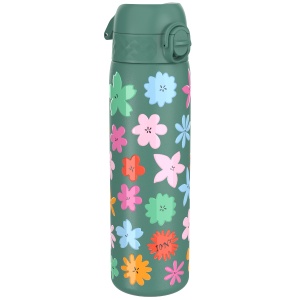 Бутилка за вода Ion8 Print, мет, 600ml, Floral - Img 3