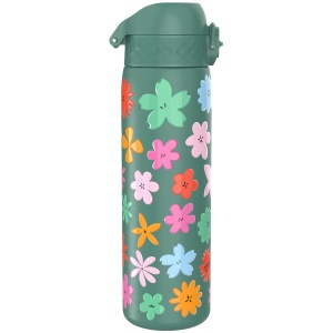 Бутилка за вода Ion8 Print, мет, 600ml, Floral - Img 4