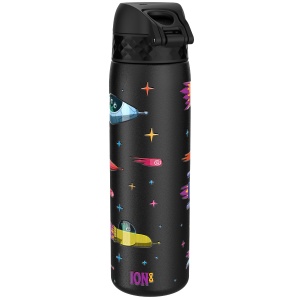 Бутилка за вода Ion8 Print, мет, 600ml, Space - Img 3
