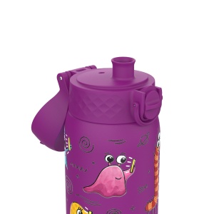 Бут. за вода Ion8 Print, мет, 400ml, Aliens - Img 3