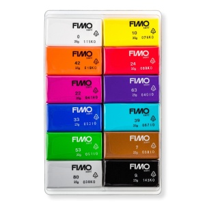 К-т глина Staedtler Fimo Soft, 12 цв. х 25g, Basic - Img 2