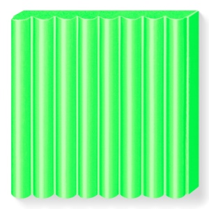Полимерна глина Staedtler Fimo Effect,57g, неон зелен 501 - Img 2