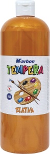 Темперна боя Karbon, 1000 мл в бутилка, златиста