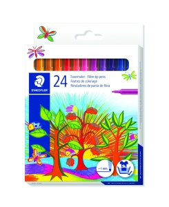 Флумастери Staedtler 325, 24 цвята