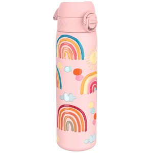 Бутилка за вода Ion8 Print, мет, 600ml, Rainbows - Img 3