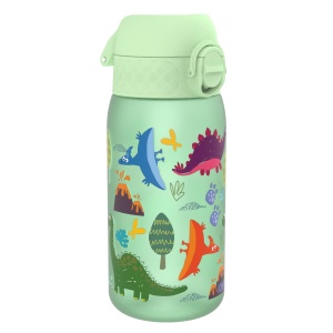 Бутилка за вода Ion8 Print, рец.пл, 350ml,Dinosaur - Img 3
