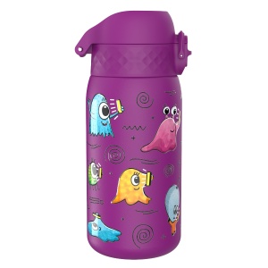 Бут. за вода Ion8 Print, мет, 400ml, Aliens - Img 4