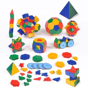 Конструктор Polydron Училищен комплект - 806 части