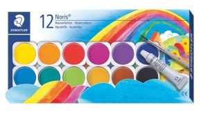 Акварелни боички Staedtler NC 888,12 цвята в кутия