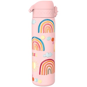 Бутилка за вода Ion8 Print, мет, 600ml, Rainbows - Img 4