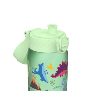 Бутилка за вода Ion8 Print, рец.пл, 350ml,Dinosaur - Img 4