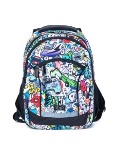 Ученическа Раница 2 In 1 Bag - Grafiti