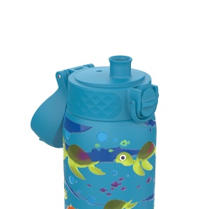 Бутилка за вода Ion8 Print, мет, 400ml, Sea Turtle - Img 4