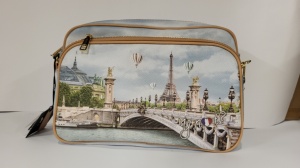 Чанта Ynot Yesbag 331, 29x10x20cm, Paris Bridge - Img 2