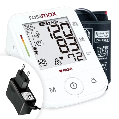 ROSSMAX X5- Tensiometru digital automat, pentru brat, adaptor cadou