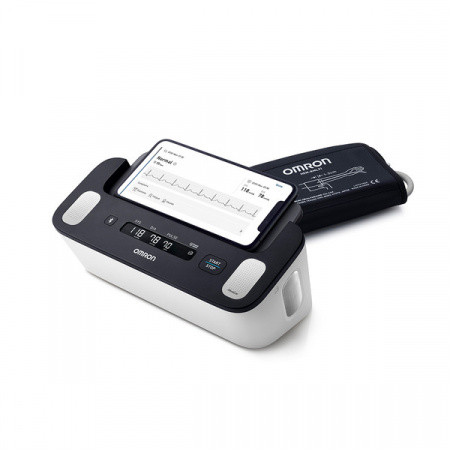 OMRON COMPLETE - Tensiometru automat de brat, cu functie ECG si conectare bluetooth