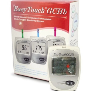 EasyTouch GCH - Aparat Masurare Glicemie, Colesterol, Hemoglobina 3in1 - Img 2
