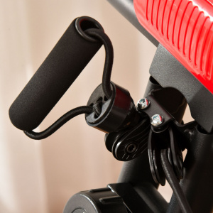 HOMCOM A90-196RD- Bicicleta pliabila 2 in 1 rezistenta, 8 nivele, elastice pentru brate - Img 3