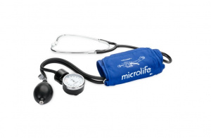 MICROLIFE BP AG1-30 - tensiometru aneroid profesional, cu stetoscop si manometru - Img 1