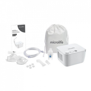 MICROLIFE NEB 200B - Aparat Aerosoli Comprimat, Inhalator Astm, Bronșită - Img 2