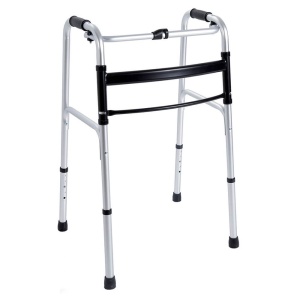 MORETTI RP730 - Cadru de Mers Pliabil Adulti, Aluminiu Anodizat