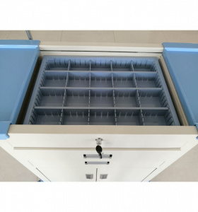NEOMED NEOF51 - Troliu Medicamente, Profesional cu 2 Sertare, Organizator Incorporat - Img 4