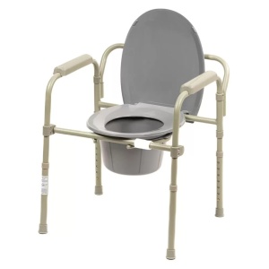 ANTAR AT51026- Scaun WC de camera pliabil, multifunctional, din otel