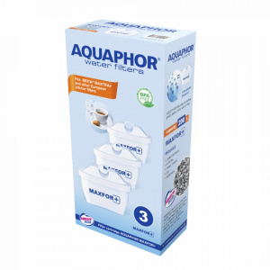 AQUAPHOR MAXFOR+ - Cartus Filtru Apa, Reducere Duritate, Clor si Metale Grele