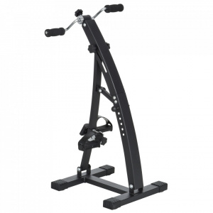 HOMCOM A90-158BK - Bicicleta Fitness, Ecran LED, Rezistenta Reglabila