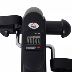 HOMCOM A90-179BK- Mini dispozitiv de pedalare bicicleta pentru picioare si brate negru - Img 3