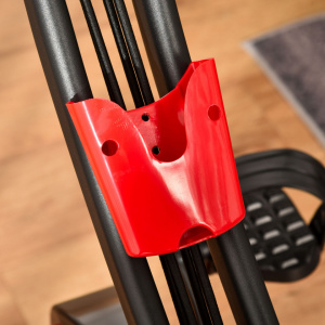 HOMCOM A90-196RD- Bicicleta pliabila 2 in 1 rezistenta, 8 nivele, elastice pentru brate - Img 4