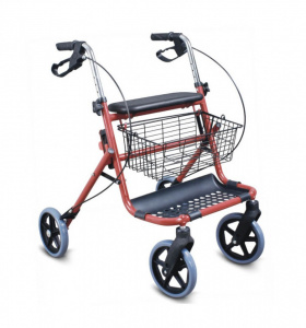 ORTOPEDIX FS914H-1 - Rolator Pliabil 4 Roti, Scaun si Cos Transport