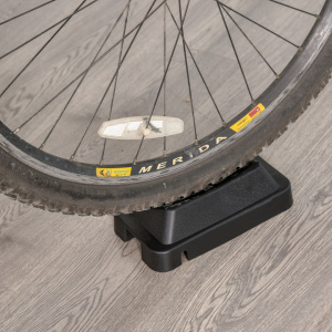 HOMCOM 5661-0061- Suport rola pentru bicicleta magnetic pentru antrenament acasa, argintiu - Img 6