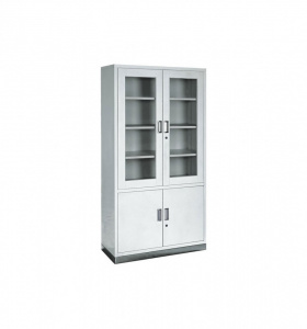 NEOMED NEOG18 - Dulap Vitrina Inox, Medicamente si Instrumente, Usi Sticla