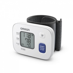OMRON RS2 HEM-6161-E - Tensiometru digital de incheietura complet automat - Img 1
