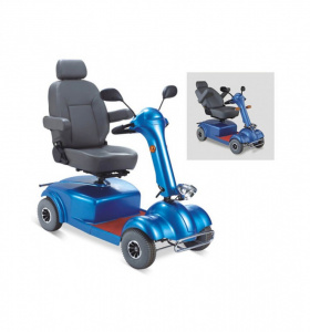 ORTOPEDIX FS140 - Scooter Electric Dizabilitati, Confortabil Sigur, Autonomie Mare