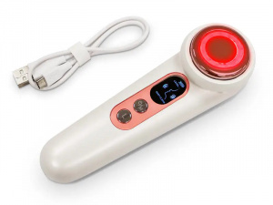 QMED 1227-XPRE122 - Aparat Facial LED Anti-Îmbătrânire, Masaj Ionic, EMS - Img 3