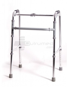 QMED 183-913L - Mergator Aluminiu Pliabil, Reglabil inaltime, Rigid