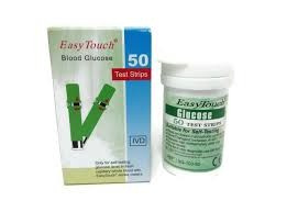 EASYTOUCH - Teste Glicemie, 50buc/cutie, Monitorizare Rapida, Precisa, Acasa
