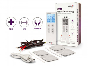 QMED 1179-RC3-BLUE - Electroestimulator profesional TENS / EMS, 2 canale, 22 programe - Img 3