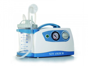 QMED 075-RE310100/02 - Aspirator Medical Chirurgical, 40L/Min, 0.80 Bar
