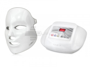 QMED 084-ALM-100 - Masca LED Fototerapie, Rejuvenare Piele, Anti-Acnee