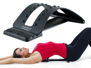 QMED 1083-MBS-010B- Suport lombar, cu 20 de puncte de masaj de relaxare - Img 1