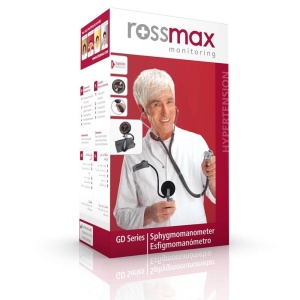 ROSSMAX GD102 - Tensiometru Mecanic, Manometru Aneroid, Stetoscop Inclus - Img 2